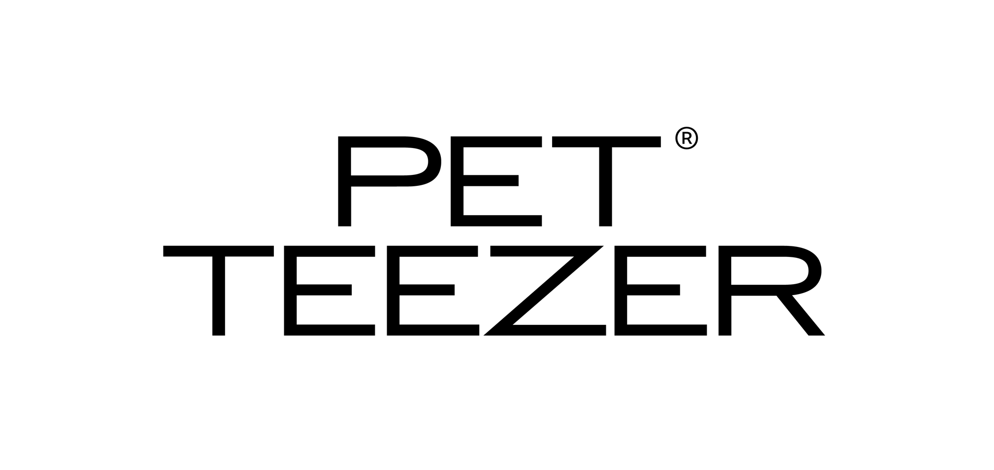 PetTeezer Logo without tagline_Black